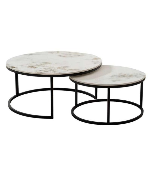 MESA CENTRO RENOVA C809 80*45+60*40 PANDORA/NEGRO