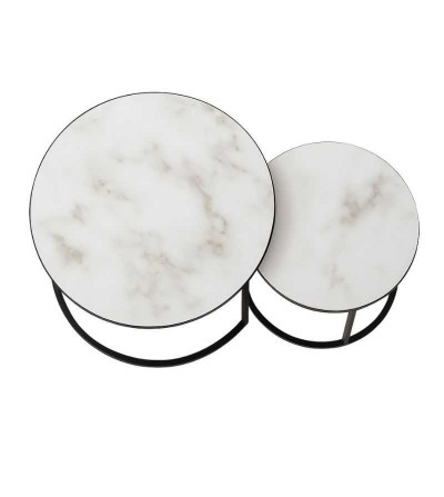 MESA CENTRO RENOVA C809 80*45+60*40 PANDORA/NEGRO