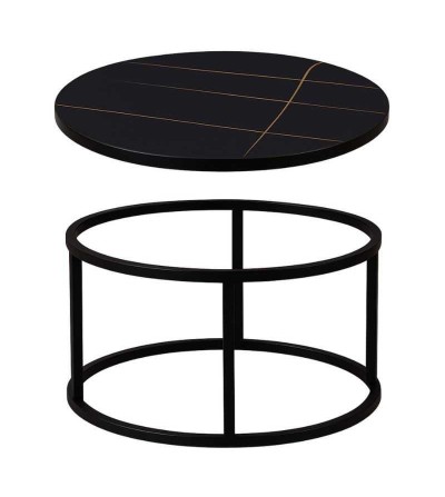 MESA CENTRO RENOVA CT03S-5 60*40CM NEGRO