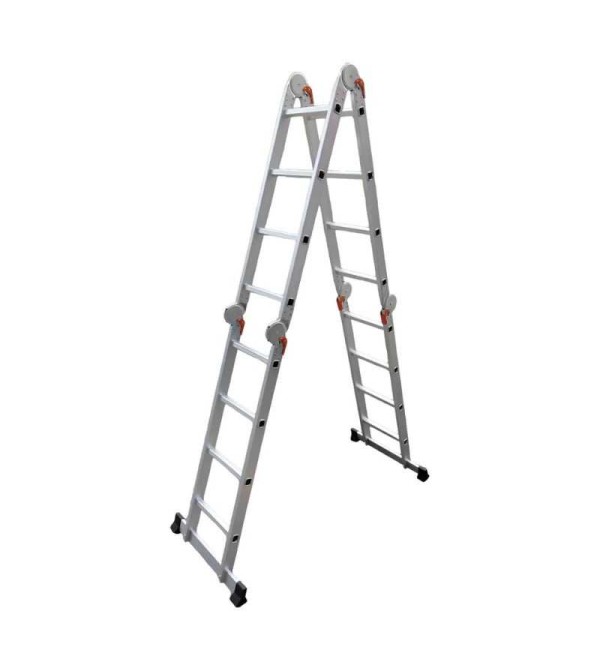 ESCALERA INDALUM MULTIUSOS 4X4 PELDAÑOS SIN PLATAFORMA