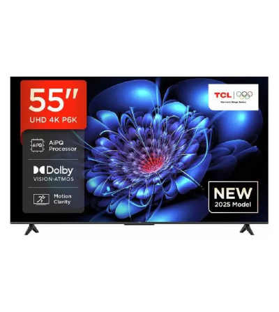 TELEVISOR TCL 55P6K 55” CBU GOOGLE TV 4K 
