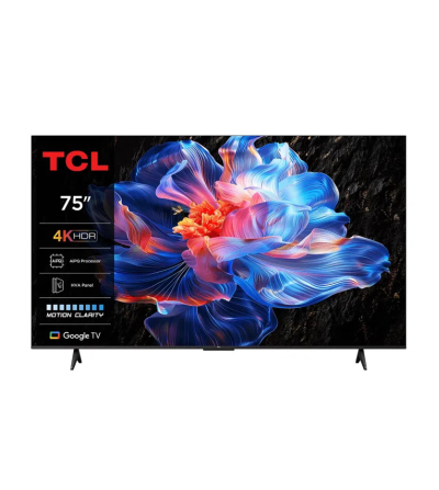 TELEVISOR TCL 75P6K 75" CBU GOOGLE TV 4K 