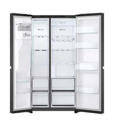 REFRIGERADORA LG VS25LQIK SIDE SMART INVERTER ESSENCE 679LT MATTE BLACK