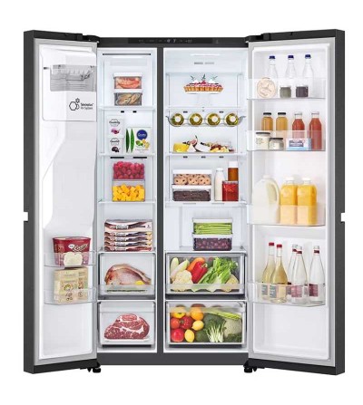 REFRIGERADORA LG VS25LQIK SIDE SMART INVERTER ESSENCE 679LT MATTE BLACK