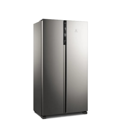 REFRIGERADORA ELECTROLUX ERSA53V6HVG SIDE INVERTER 521LT CROMA