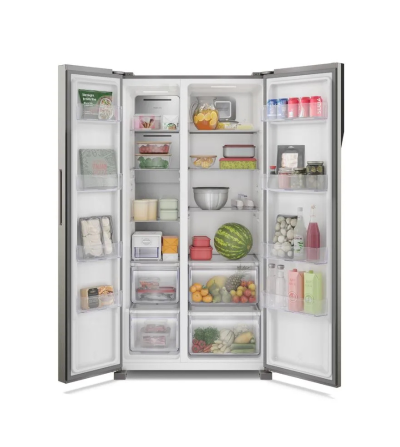 REFRIGERADORA ELECTROLUX ERSA53V6HVG SIDE INVERTER 521LT CROMA