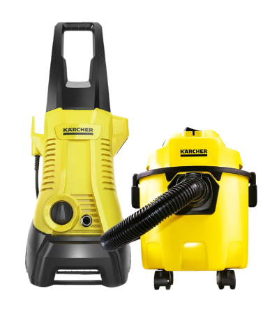 HIDROLAVADORA KARCHER K2 MX + ASPIRADORA KARCHER WDL 1