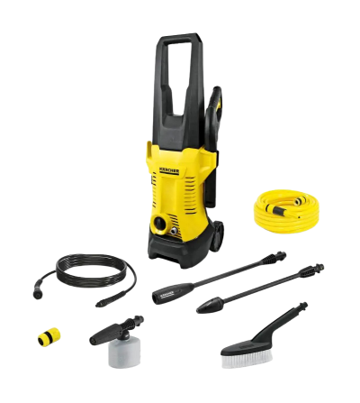 HIDROLAVADORA KARCHER 1600PSI K2 CAR GARDEN+ASPIRADORA KARCHER WDL 1