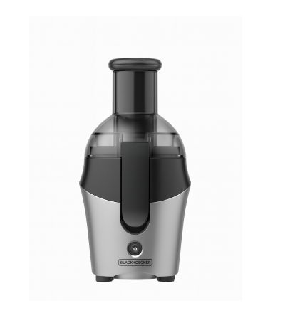 EXTRACTOR JUGO BLACK DECKER BD-JMBD3181 2VELOCIDADES FILTRO ACERO INOXIDABLE 500W PLATEADO-NEGRO