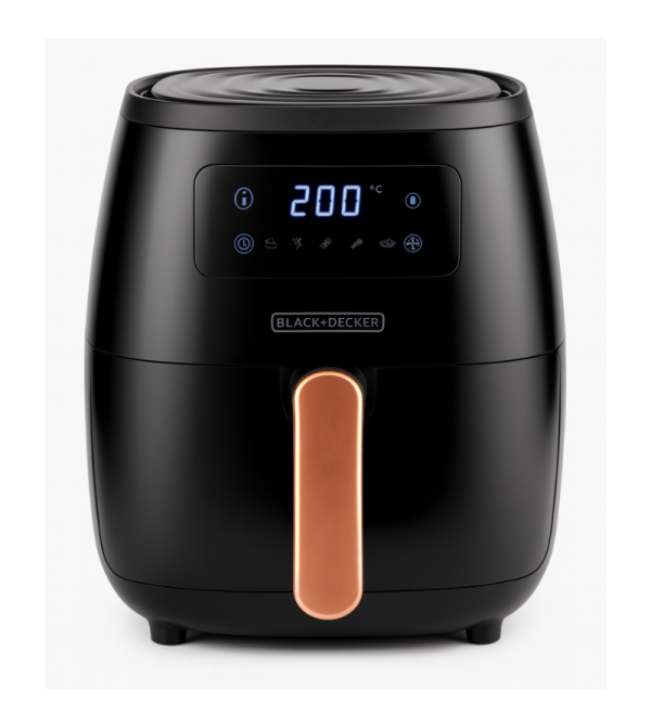 FREIDORA AIRE BLACK DECKER BD-HFD5055B 5.7LT NEGRO