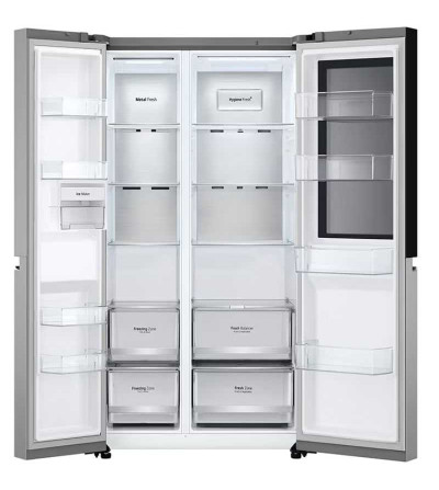 REFRIGERADORA LG VS25VVNW SIDE BY SIDE 694LT INOX