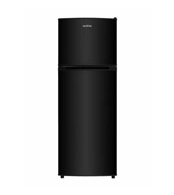 REFRIGERADORA ECOLINE  262LT 9P SIN DISPENSADOR NEGRO
