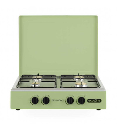 COCINETA ECOLINE FIORENTINA II 4 Q CON TAPA LX EC T/INOX + 50866 CONTENEDOR