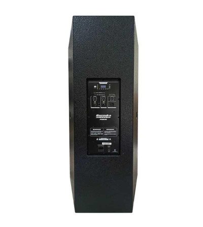 PARLANTE BAZZUKA P2115W PROFESIONAL AMPLIFICADO 15" NEGRO