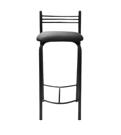 TABURETE EUROFERRO TURIN NEGRO                         