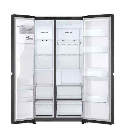 REFRIGERADORA LG VS25LQIK SIDE SMART INVERTER ESSENCE 679LT MATTE BLACK