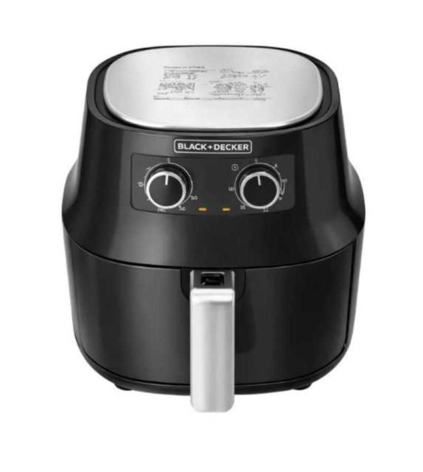 FREIDORA AIRE BLACK DECKER HF4004B 4LT NEGRO 