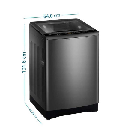 LAVADORA MABE LME1220WDGAB0 AUTOMATICA 21KG GRIS