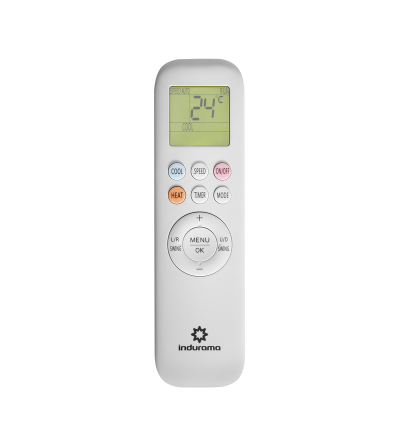 AIRE ACONDICIONADO INDURAMA ASI-24I BL S01 24000BTU INVERTER 220V BLANCO