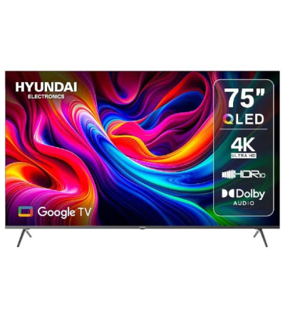 TELEVISOR HYUNDAI HYLED7504QG CO 75" GOOGLE TV 
