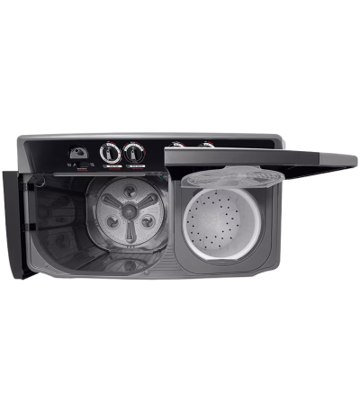 LAVADORA LG WP18MAR CARGA SUPERIOR DOBLE TINA 18KG NEGRA