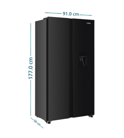 REFRIGERADORA MABE MSE480LMLPS0 480LT NEGRO
