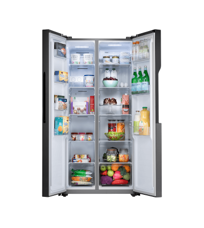 REFRIGERADORA INDURAMA RI-760 SIDE BY SIDE 468LT NEGRO 