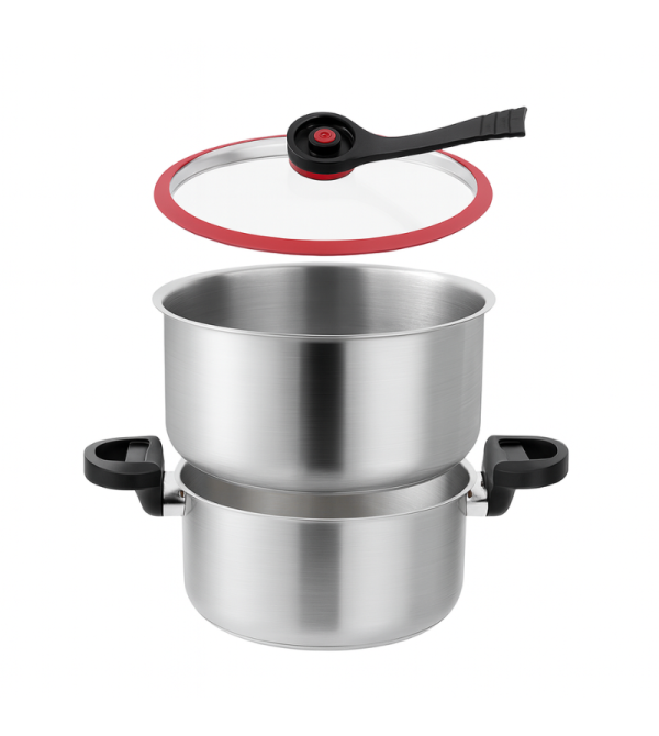 OLLA DE MICRO PRESION RENOVA BL-4 ACERO INOXIDABLE 7LT