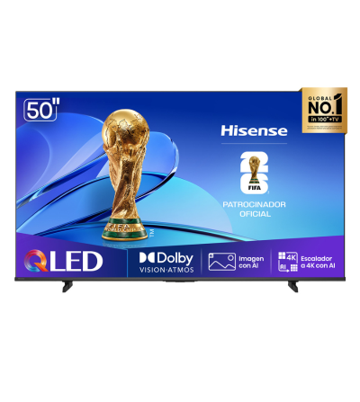 TELEVISOR HISENSE 50Q6QV 50" SISTEMA OPERATIVO VIDA 