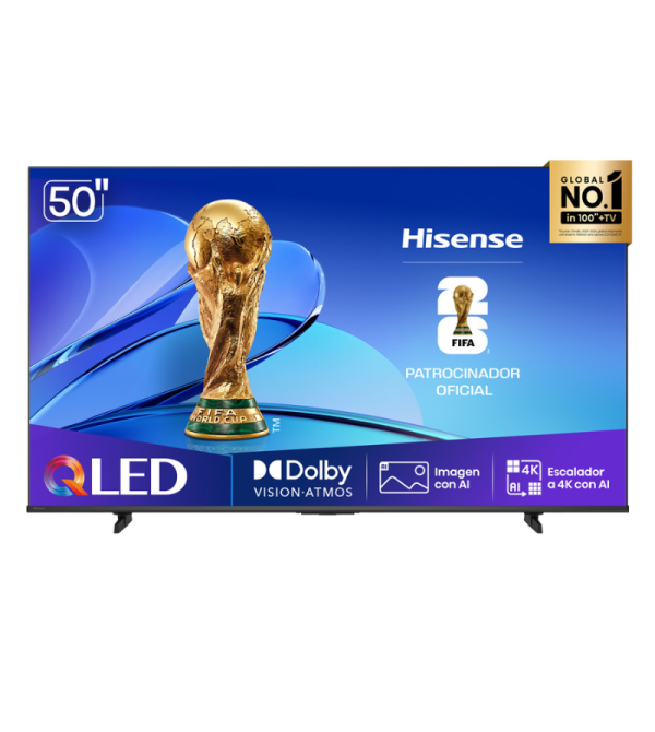 TELEVISOR HISENSE 50Q6QV 50" SISTEMA OPERATIVO VIDA 
