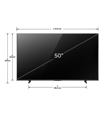 TELEVISOR HISENSE 50Q6QV 50" SISTEMA OPERATIVO VIDA 