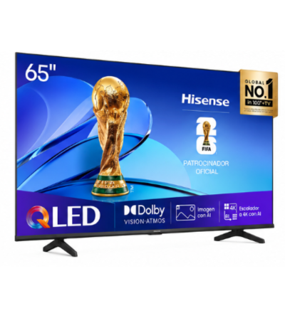 TELEVISOR HISENSE 65Q6QV 65" QLED SISTEMA OPERATIVO VIDA 