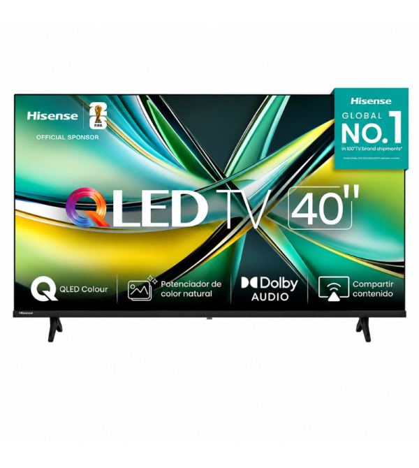 TELEVISOR HISENSE 40Q4SV 40" QLED SISTEMA OPERATIVO VIDA