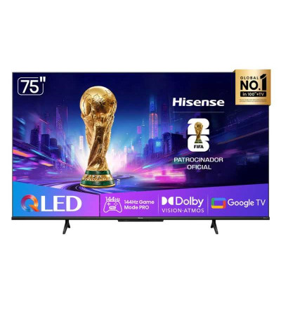 TELEVISOR HISENSE 75Q7QG 75" QLED SISTEMA GOOGLE TV 
