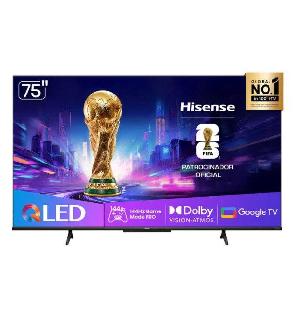 TELEVISOR HISENSE 75Q7QG 75" QLED SISTEMA GOOGLE TV 