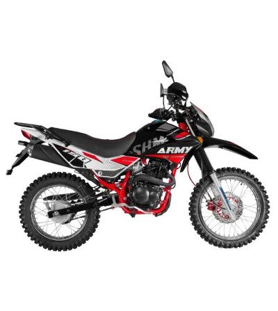 MOTO SHM CR ARMY 150CC AÑO 2027 