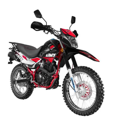 MOTO SHM CR ARMY 150CC AÑO 2027 