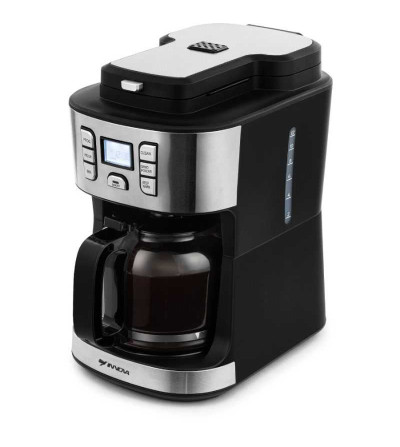 CAFETERA INNOVA IN-CAFETERA-398 INOX 12TZ NEGRO