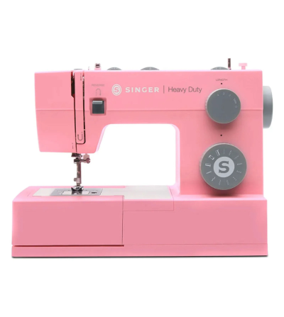 MAQUINA COSER SINGER HEAVY DUTY REF:4411-R  ROSADA