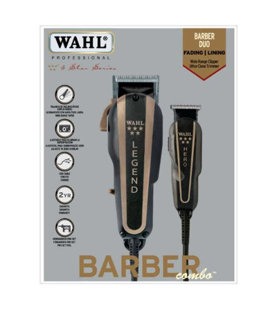 CORTADORA CABELLO WAHL 08180108 COMBO BARBE PROFESIONAL