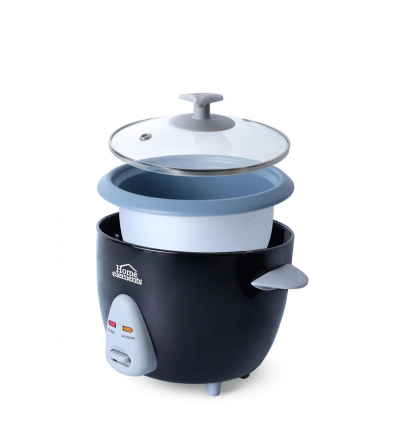 OLLA ARROCERA HOME ELEMENTS MULTIFUNCIONAL 0.6LT NEGRO 