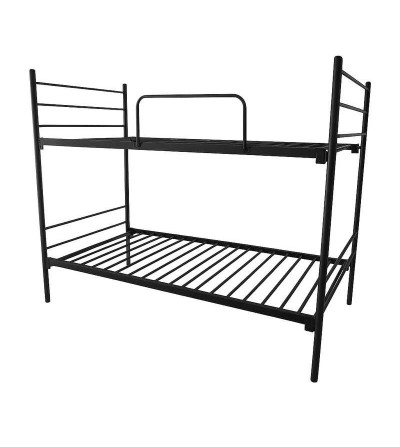 CAMA LITERA EUROFERRO BARI 1 - 1 PZ NEGRO