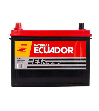 BATERIA ECUADOR E3 34 FULL EQUIPO 