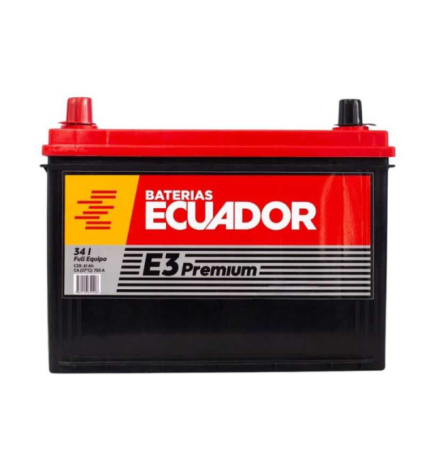 BATERIA ECUADOR E3 34 FULL EQUIPO 