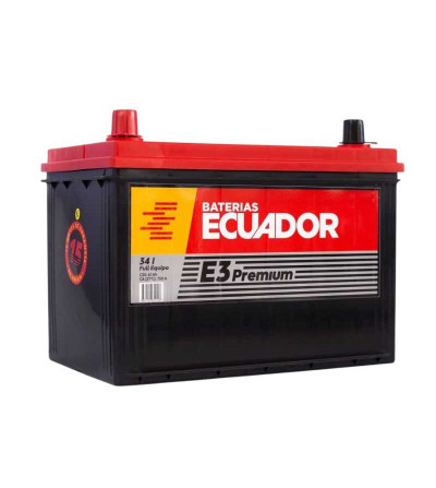 BATERIA ECUADOR E3 34 FULL EQUIPO 