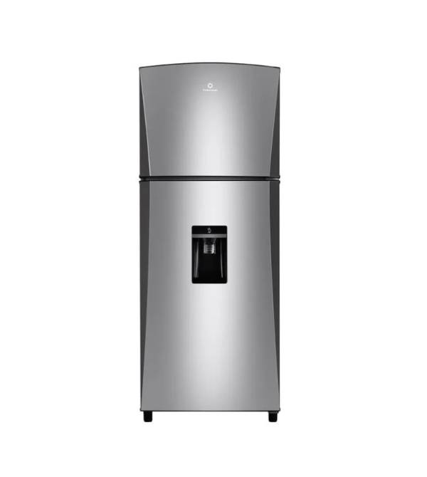 REFRIGERADORA INDURAMA RI-395 QUARZO C/DISPENSADOR 290 LT CROMA 