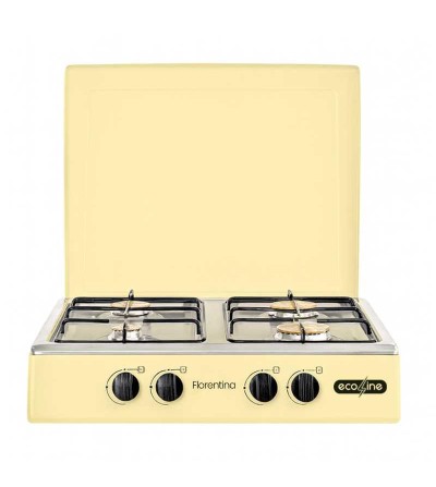 COCINETA ECOLINE FIORENTINA 4 Q II CON TAPA LX EC T/INOX