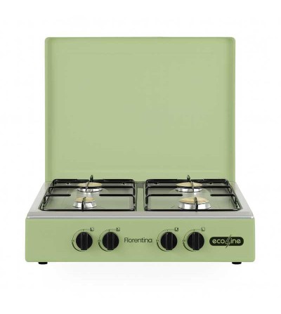 COCINETA ECOLINE FIORENTINA 4 Q II CON TAPA LX EC T/INOX