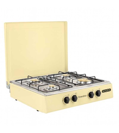 COCINETA ECOLINE FIORENTINA 4 Q II CON TAPA LX EC T/INOX