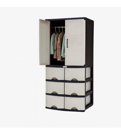 ARMARIO INDUPLEXA CAJONERA MONUMENTAL CAFE/CREMA